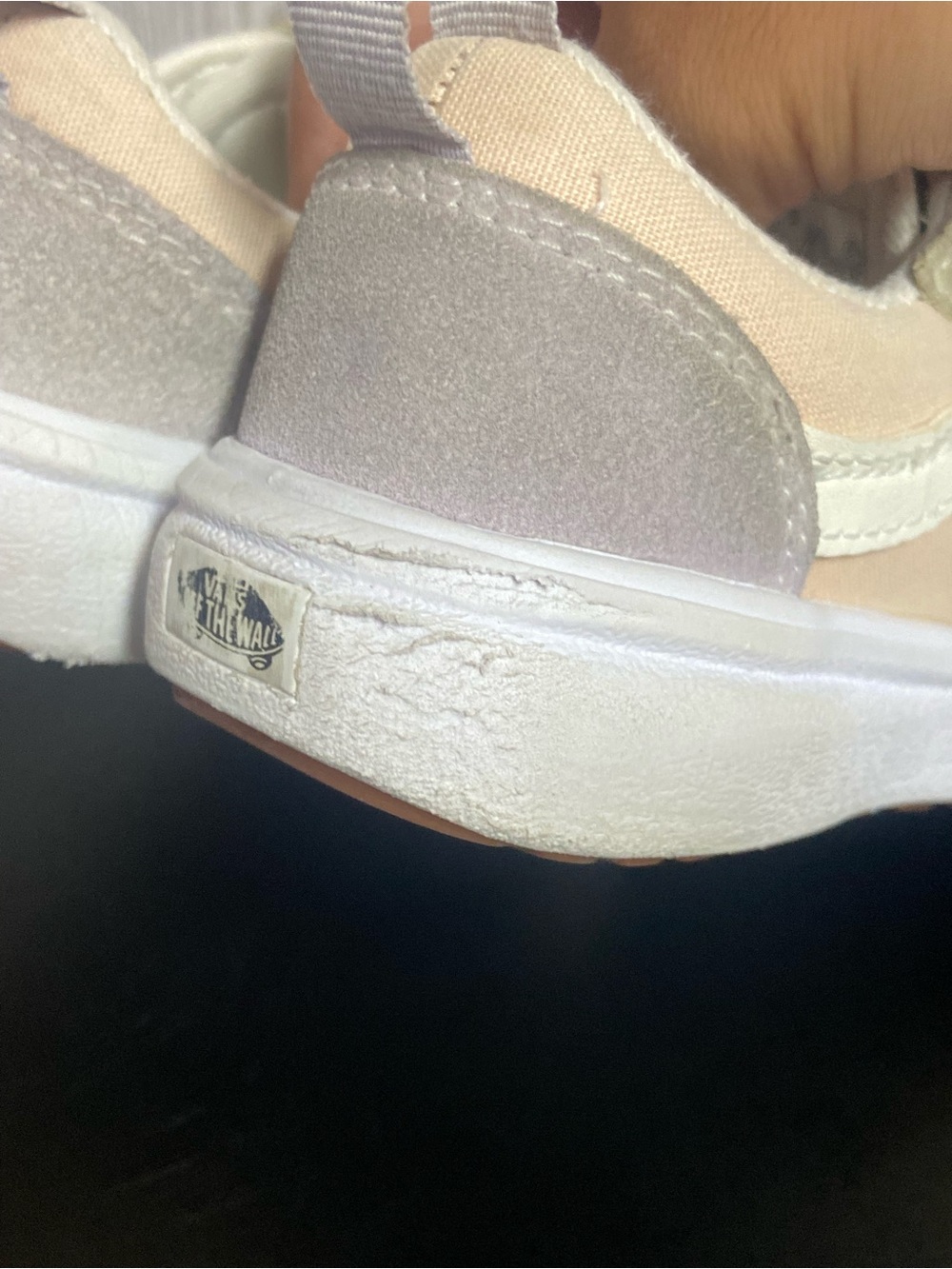 Bundle 2 Pairs Vans Kids Sneakers Pink & Cream UltraRange Size 11/11.5 Toddler - Picture 12 of 16